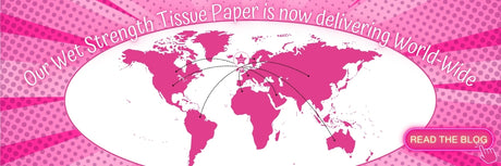 Worldwide Shipping of Wet Strength Tissue Paper