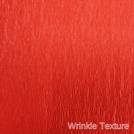 Red Crepe Paper Sheets Large Fold 50cm x 300cm