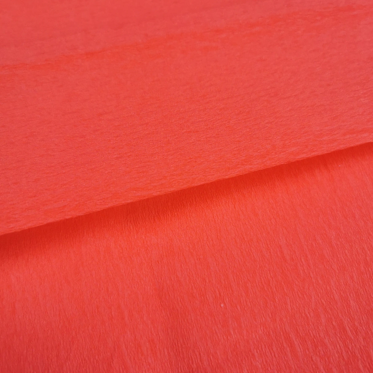 Red Crepe Paper Sheets Large Fold 50cm x 300cm