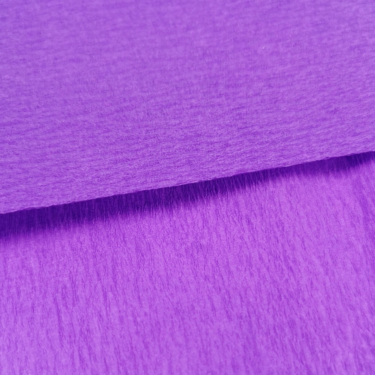 Purple Crepe Paper Sheets Large Fold 50cm x 300cm