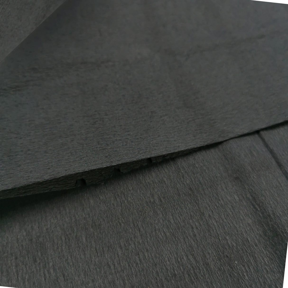 Extra Large Black Crepe Paper Sheets For Flower Crafting & Gift Wrapping 50cmx300cm
