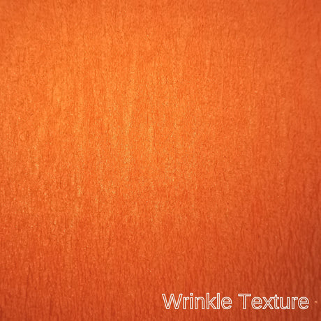 Extra Large Orange Crepe Paper Sheets For Flower Crafting & Gift Wrapping 50cmx300cm