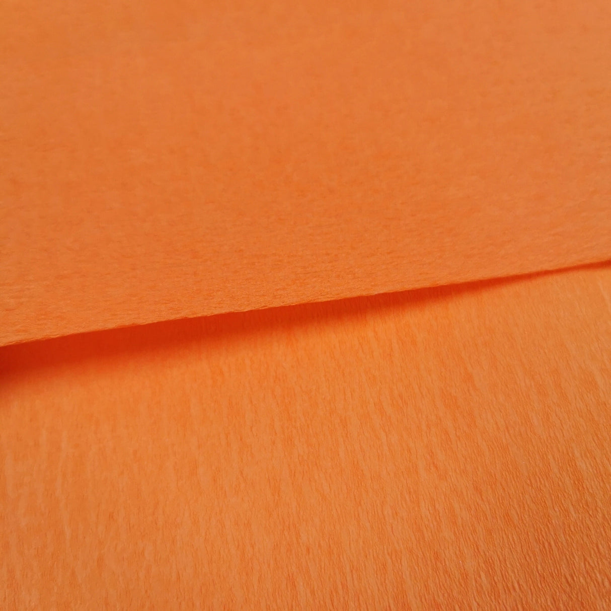 Extra Large Orange Crepe Paper Sheets For Flower Crafting & Gift Wrapping 50cmx300cm