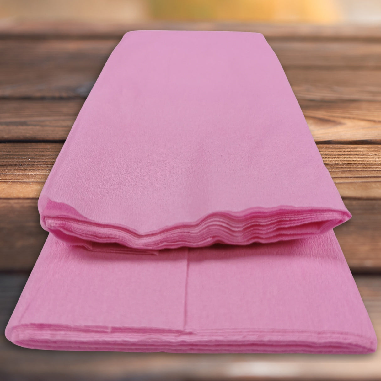 Extra Large Pink Crepe Paper Sheets For Flower Crafting & Gift Wrapping 50cmx300cm