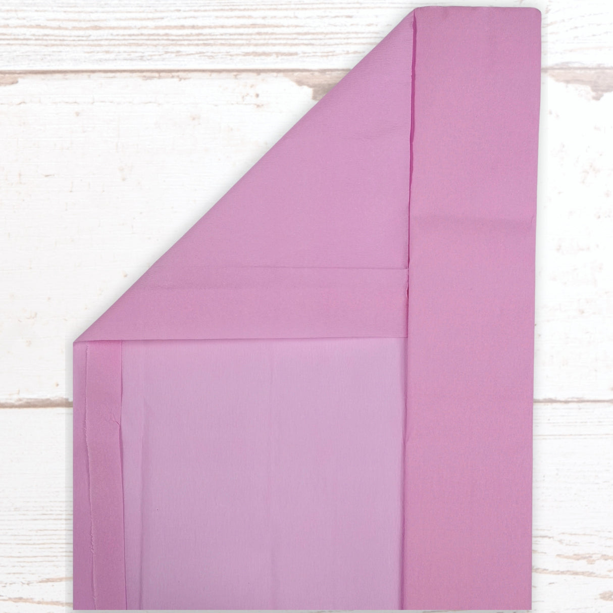 Extra Large Pink Crepe Paper Sheets For Flower Crafting & Gift Wrapping 50cmx300cm