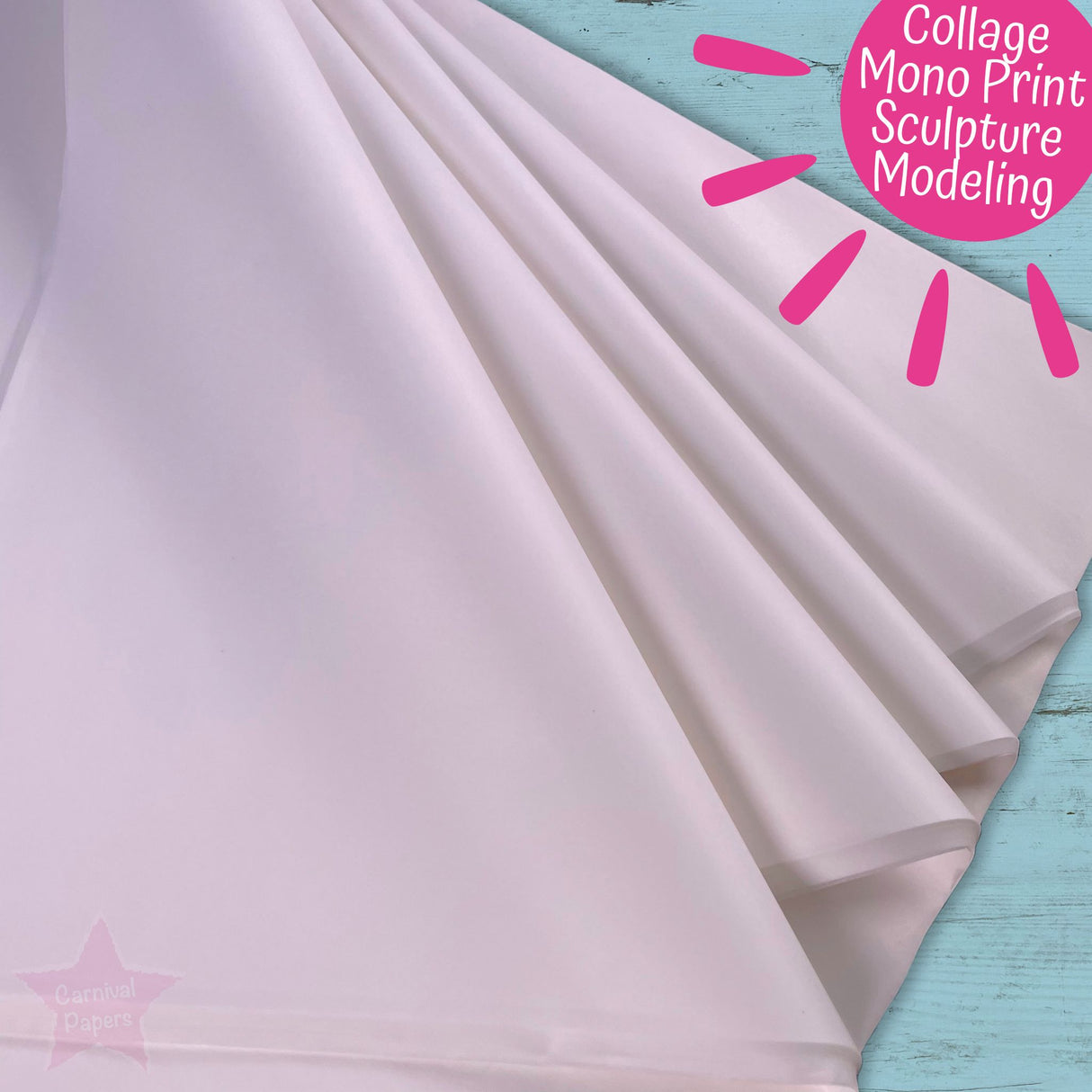 White Wet Strength Tissue Paper 10 Sheets