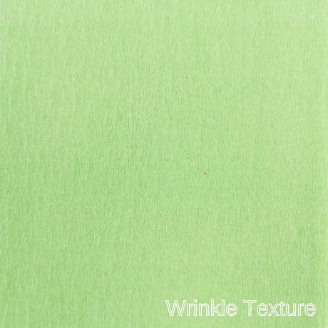 Light Green Crepe Paper Sheets Large Fold 50cm x 300cm