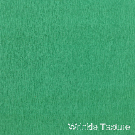 Dark Green Crepe Paper Sheets Large Fold 50cm x 300cm