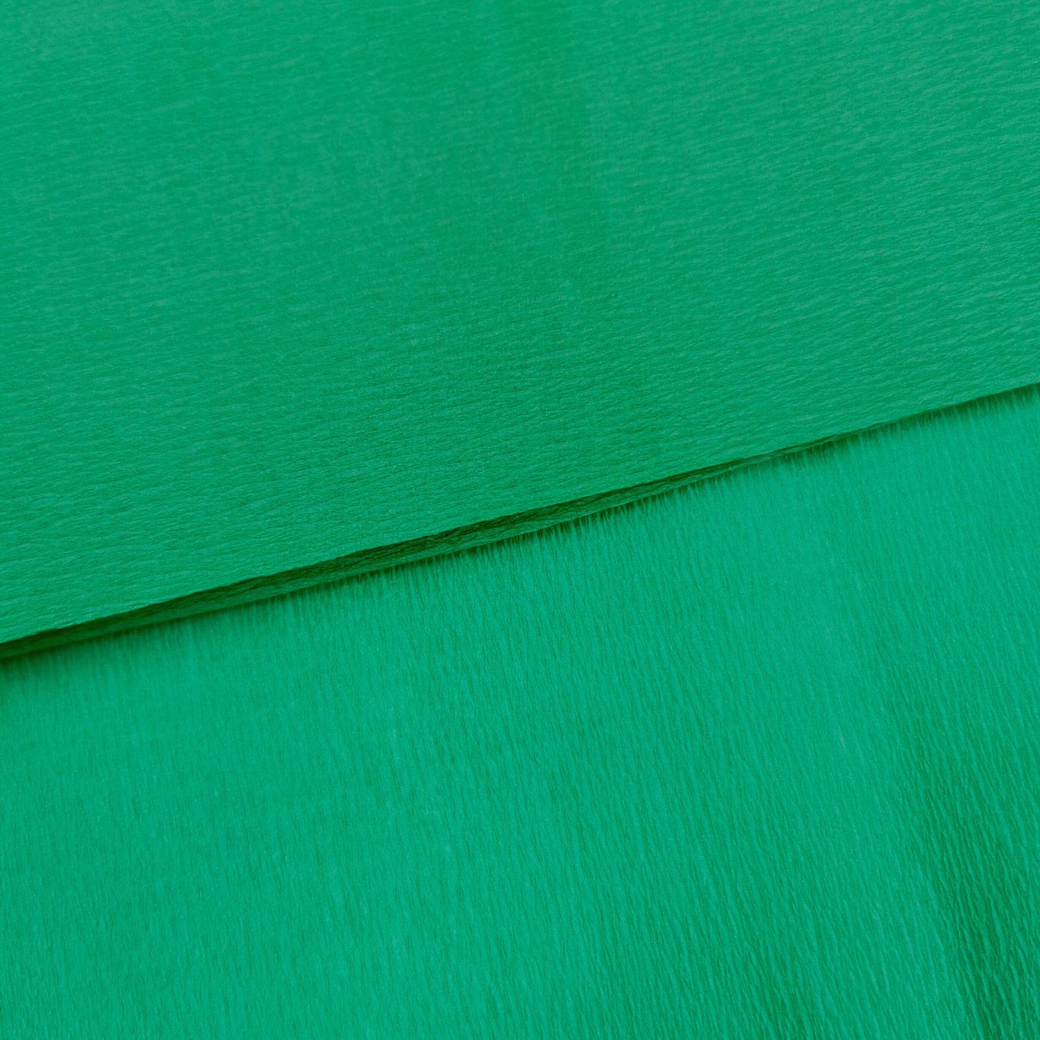 Dark Green Crepe Paper Sheets Large Fold 50cm x 300cm