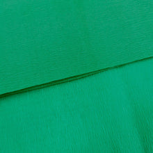 Load image into Gallery viewer, Extra Large Dark Green Crepe Paper Sheets For Flower Crafting &amp; Gift Wrapping 50cmx300cm
