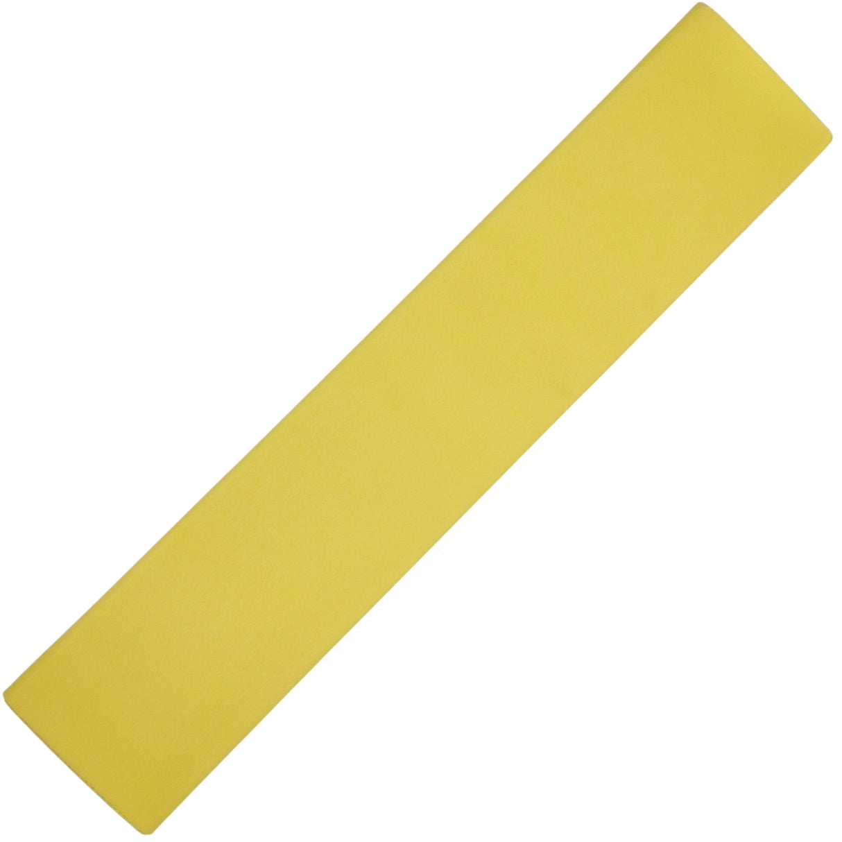 Yellow Crepe Paper Sheets Large Fold 50cm x 300cm