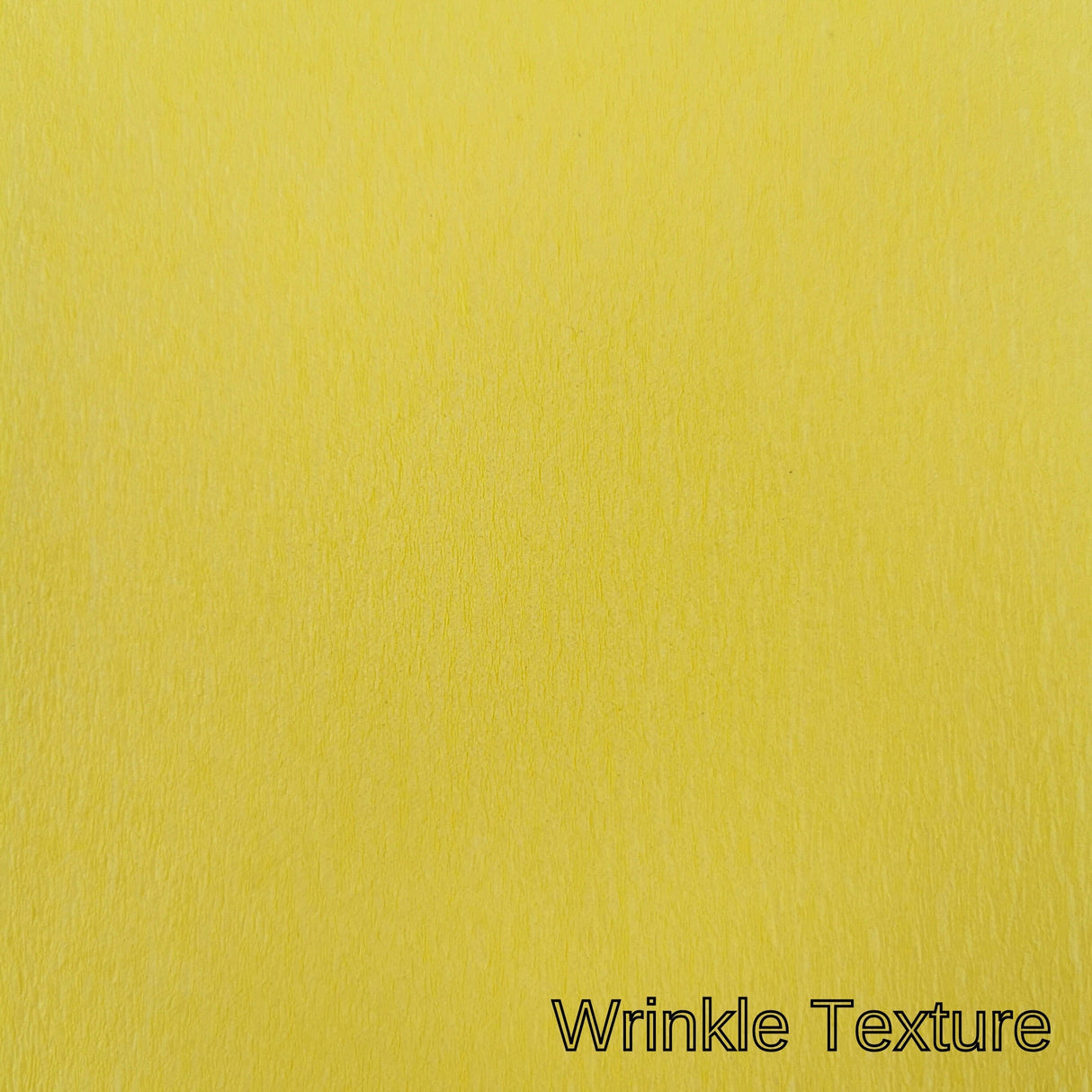 Yellow Crepe Paper Sheets Large Fold 50cm x 300cm