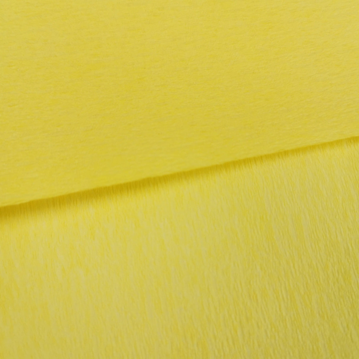 Yellow Crepe Paper Sheets Large Fold 50cm x 300cm