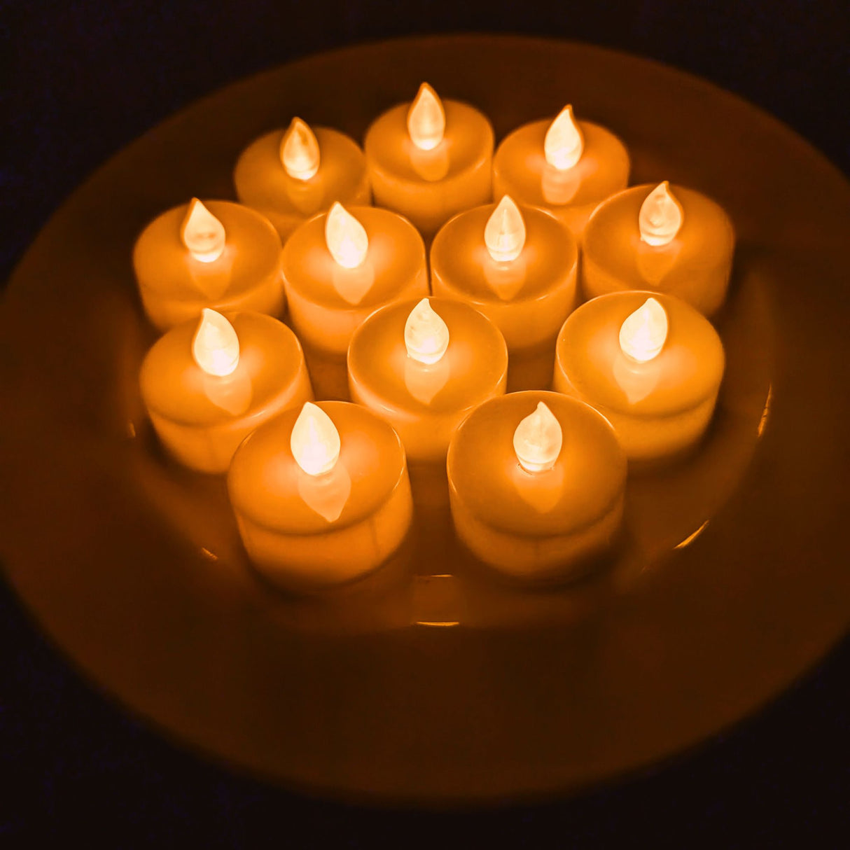 LED Flickering Tea Light Candle