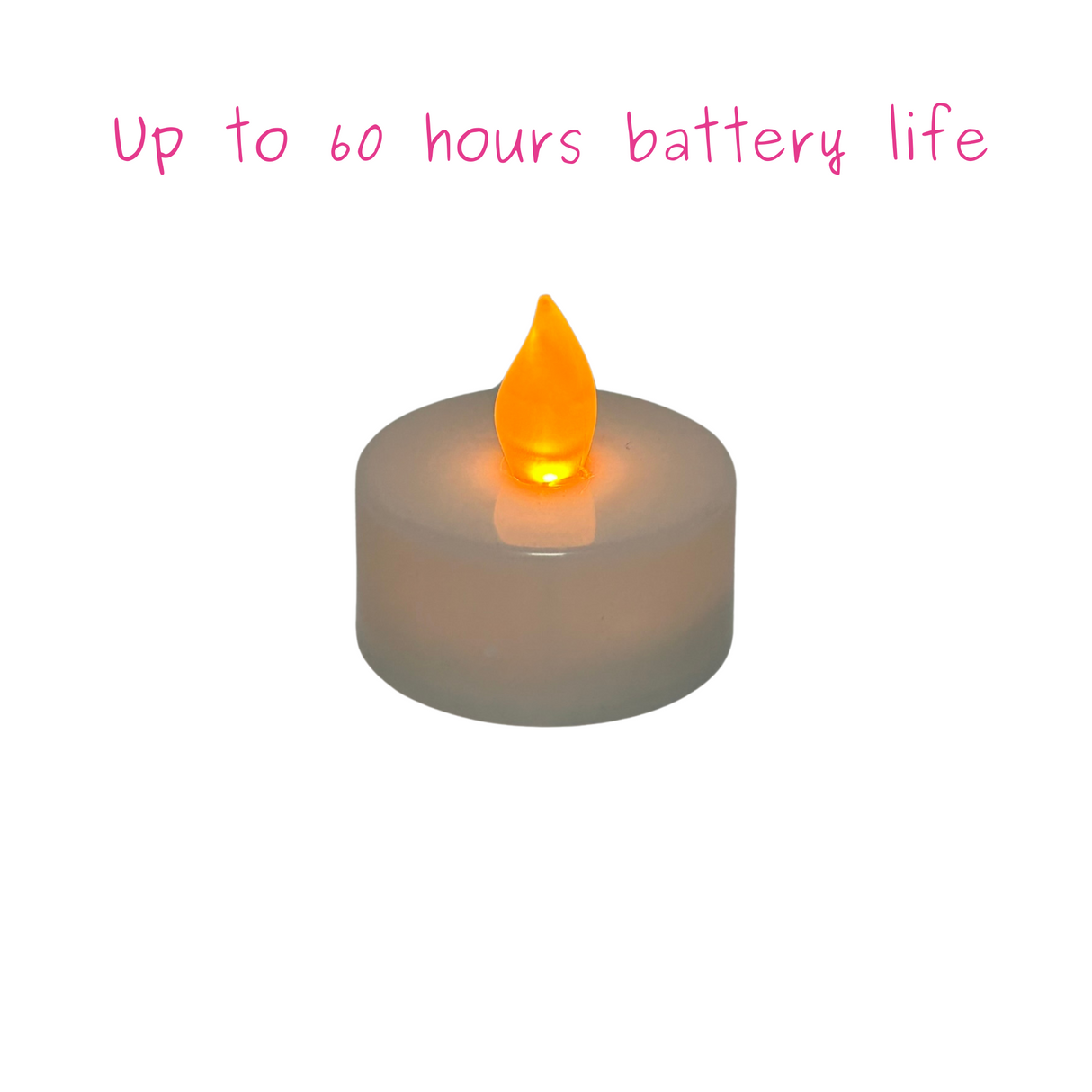 LED Flickering Tea Light Candle