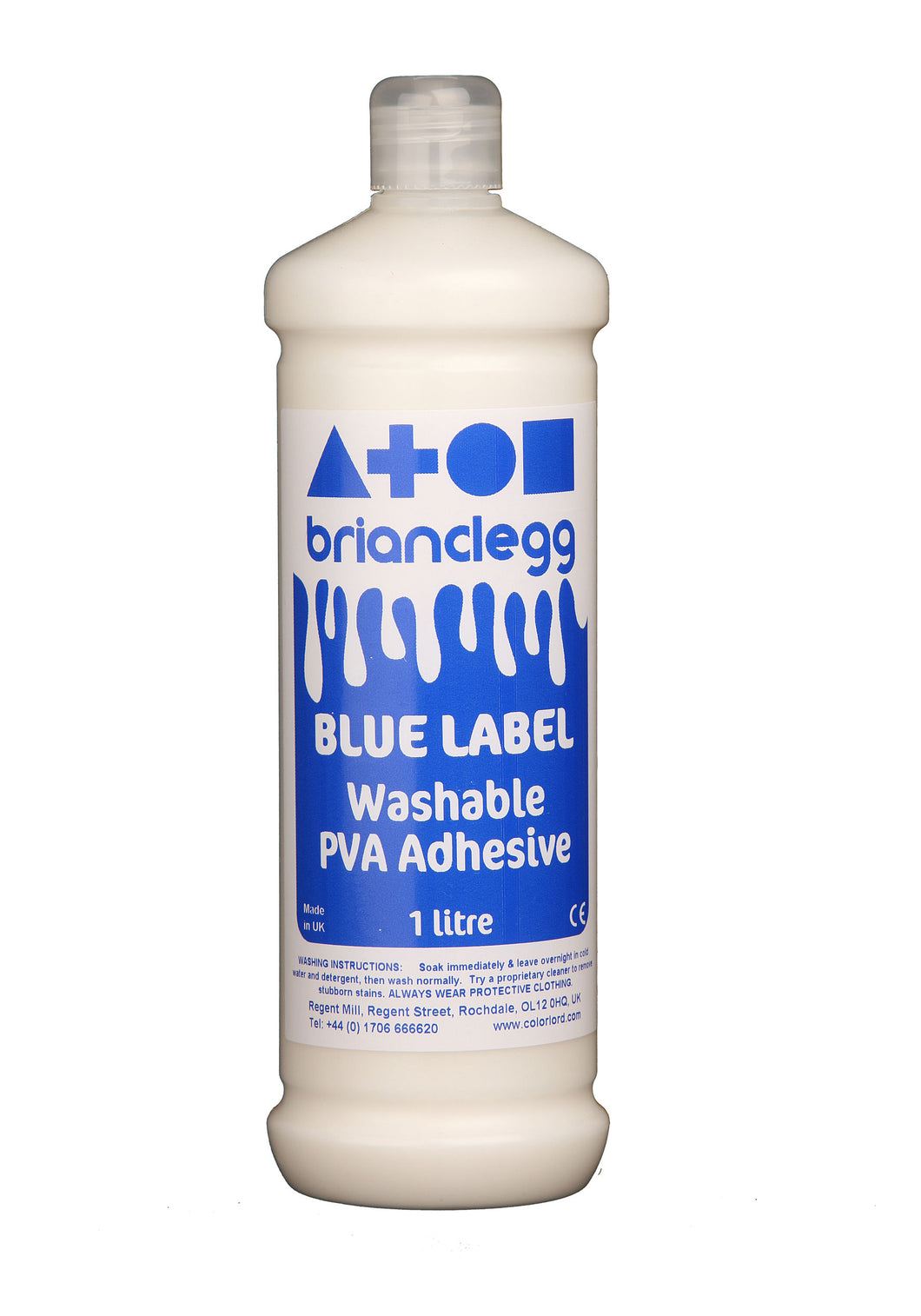 PVA Washable Glue 1ltr Bottle