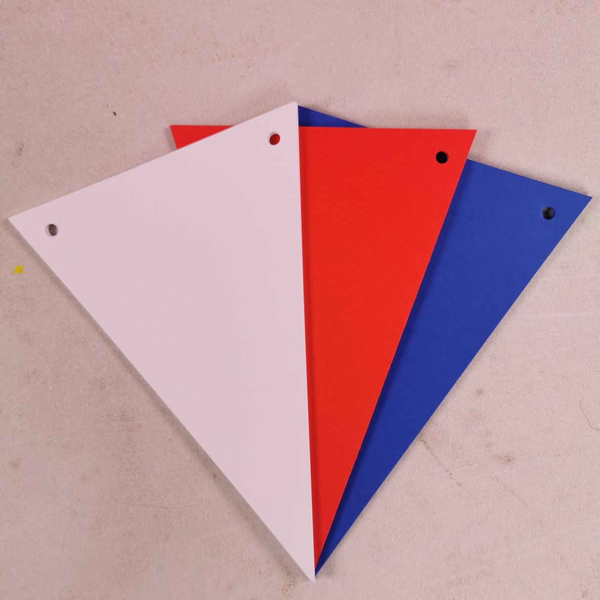 Jubilee Bunting Red, White & Blue Flags With String