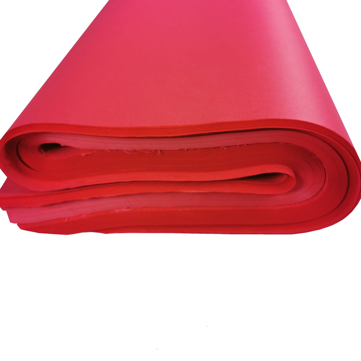 Red Tissue Paper Rolled 1