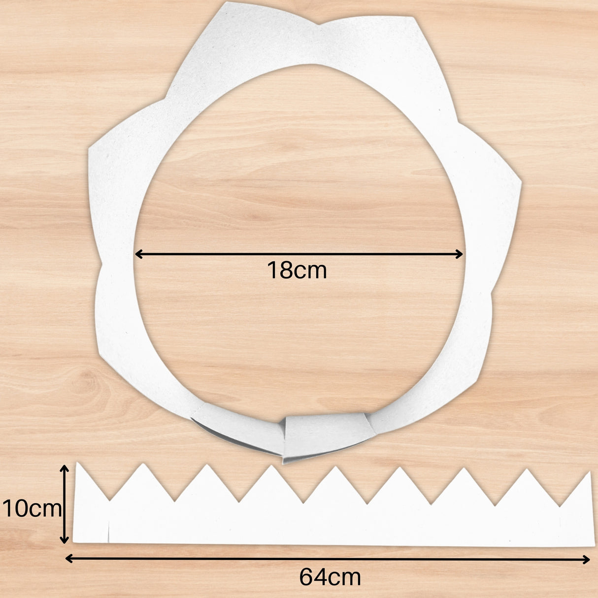 12 Create Your Own White Crown Party Hats