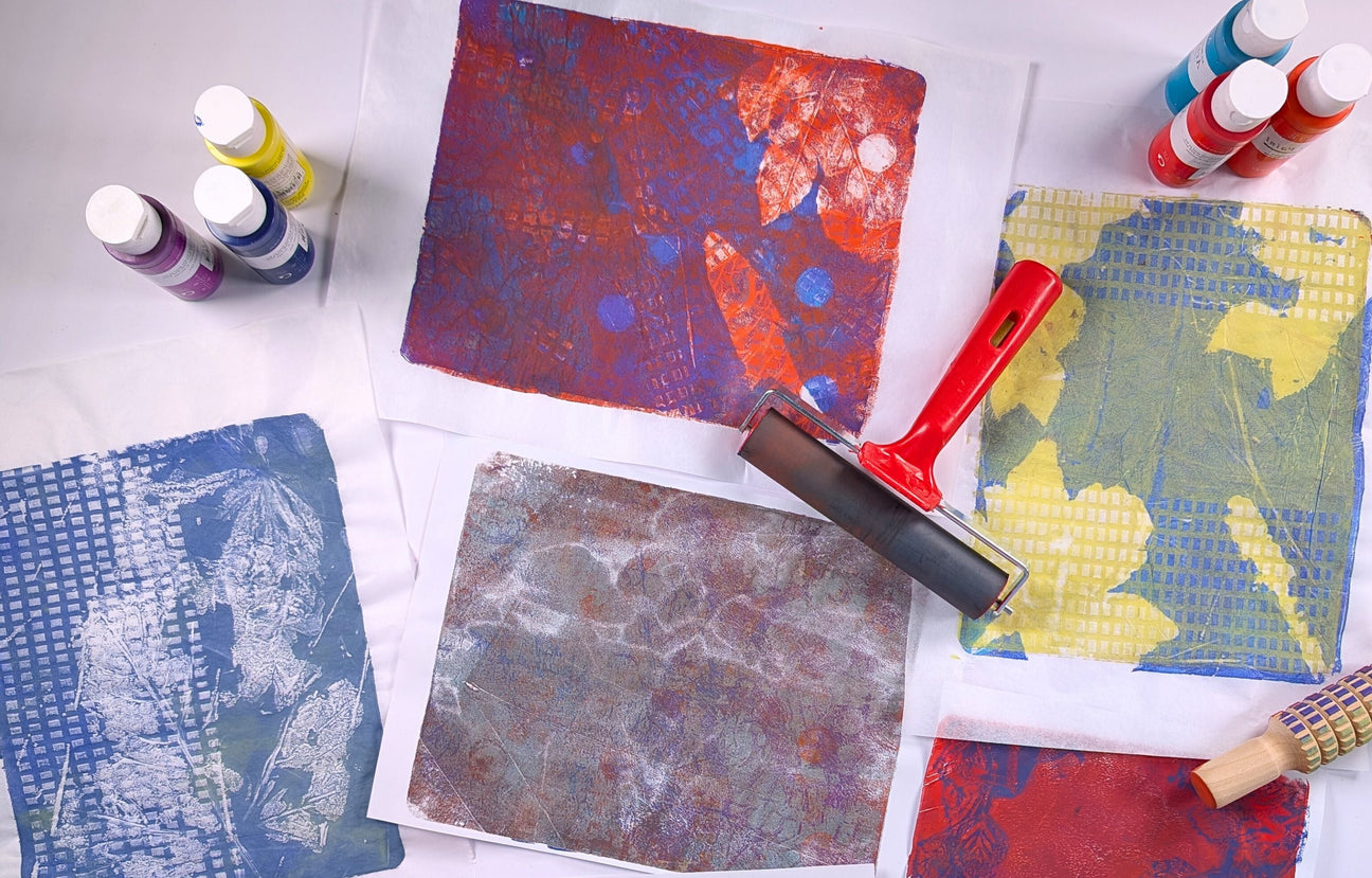 Wet Strength Tissue for Mixed Media & Gelli Printing