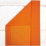 Extra Large Orange Crepe Paper Sheets For Flower Crafting & Gift Wrapping 50cmx300cm