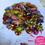 Peel & Stick Acrylic Jewels & Gemstones – Mixed Pack