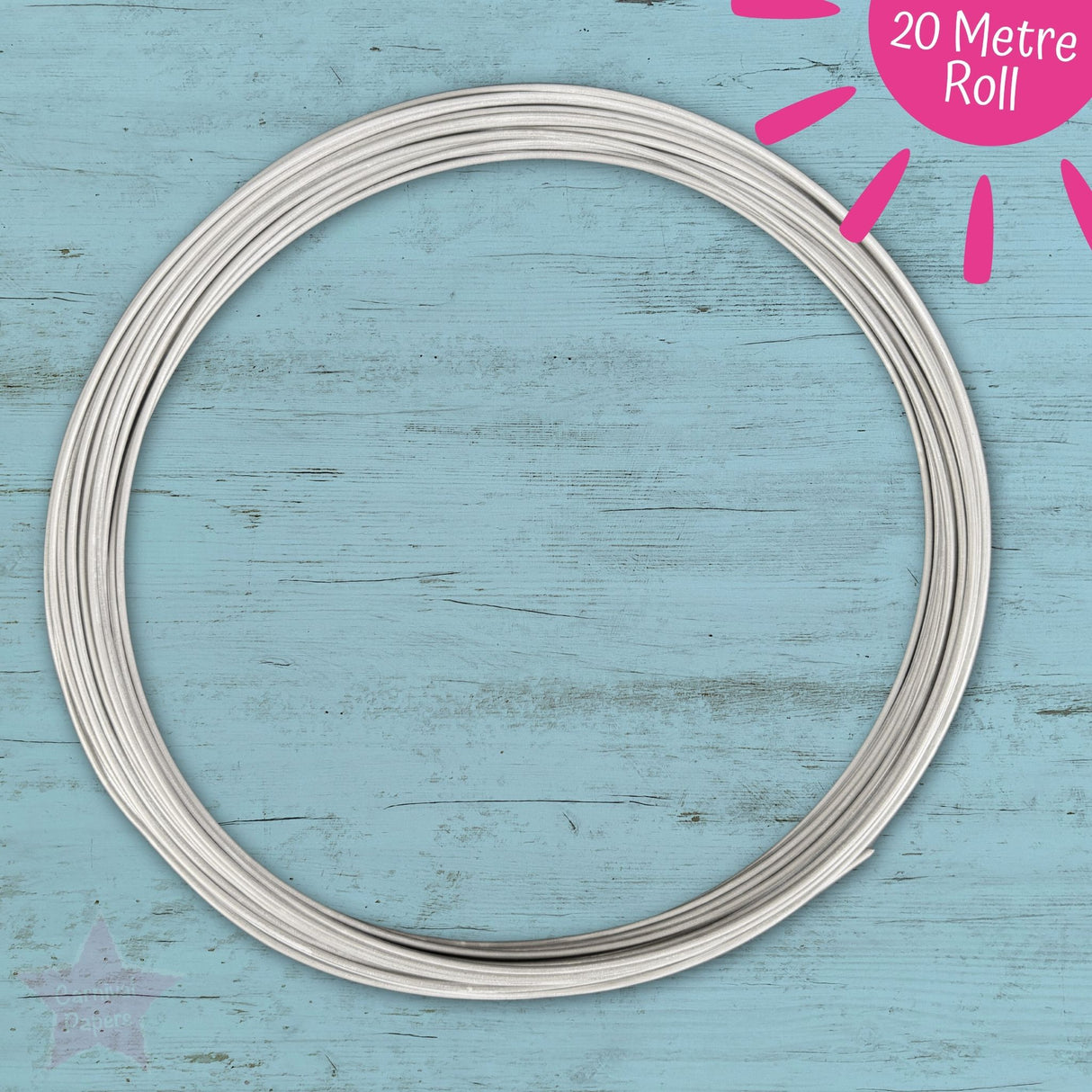 Armature Wire 2mm 20m Roll — Aluminium Sculpting Wire