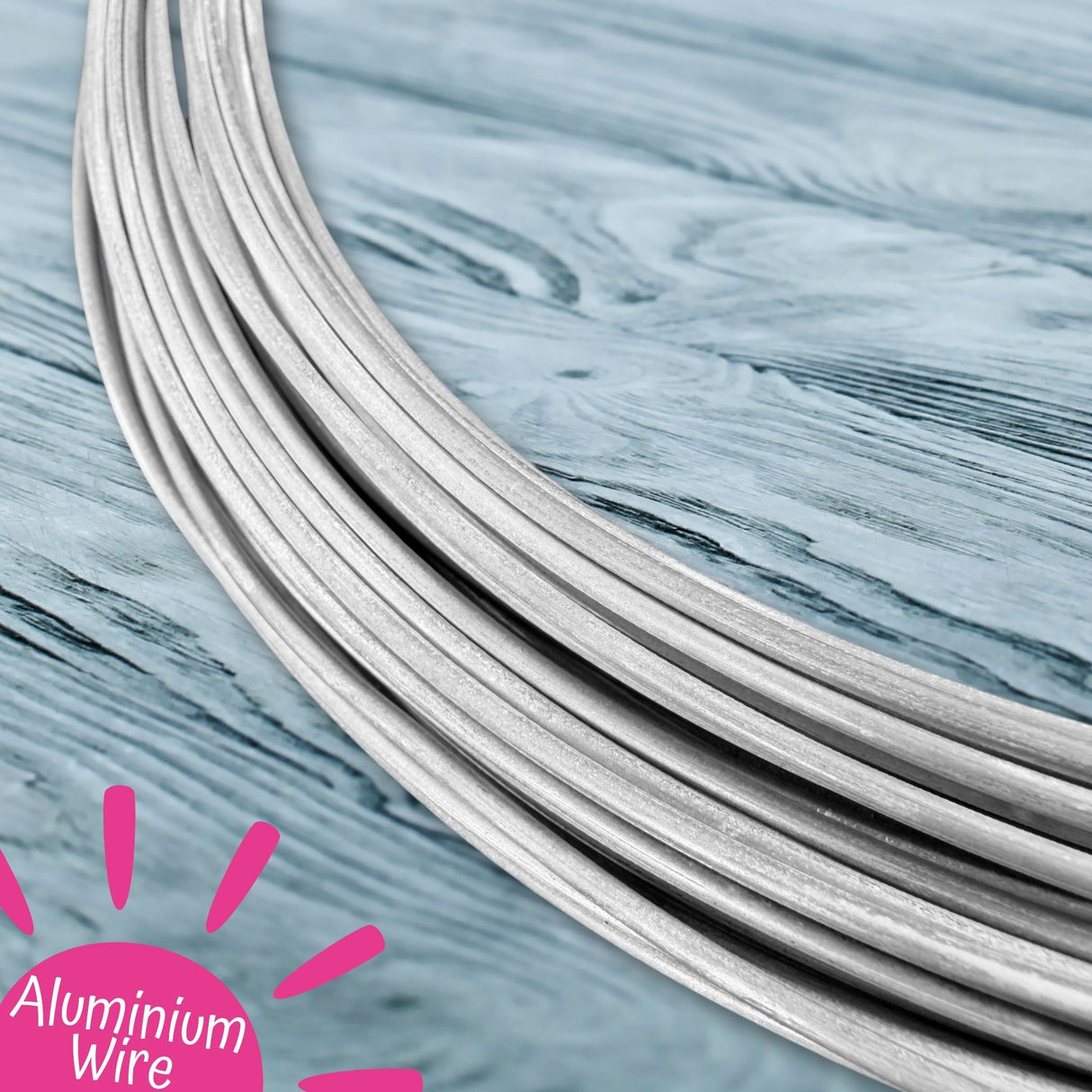 Armature Wire 2mm 20m Roll — Aluminium Sculpting Wire