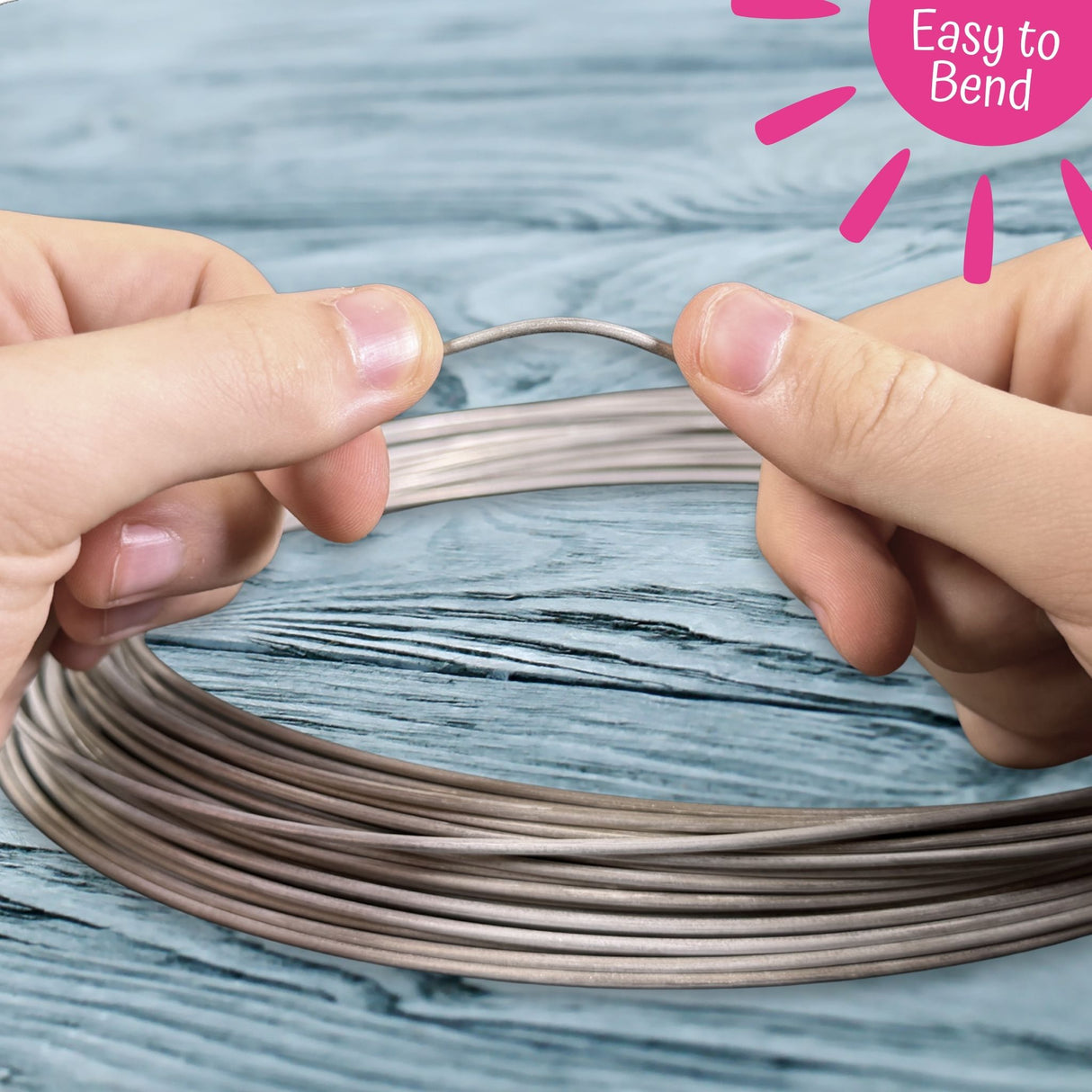 Armature Wire 2mm 20m Roll — Aluminium Sculpting Wire