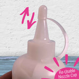 a re-usable nozzle cap on a light gray background