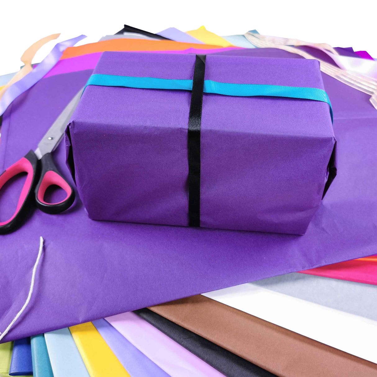 Violet Bright Purple Tissue Paper