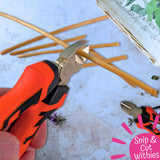 18cm Side Cutters Chrome Vanadium Steel with Soft Grip Handles