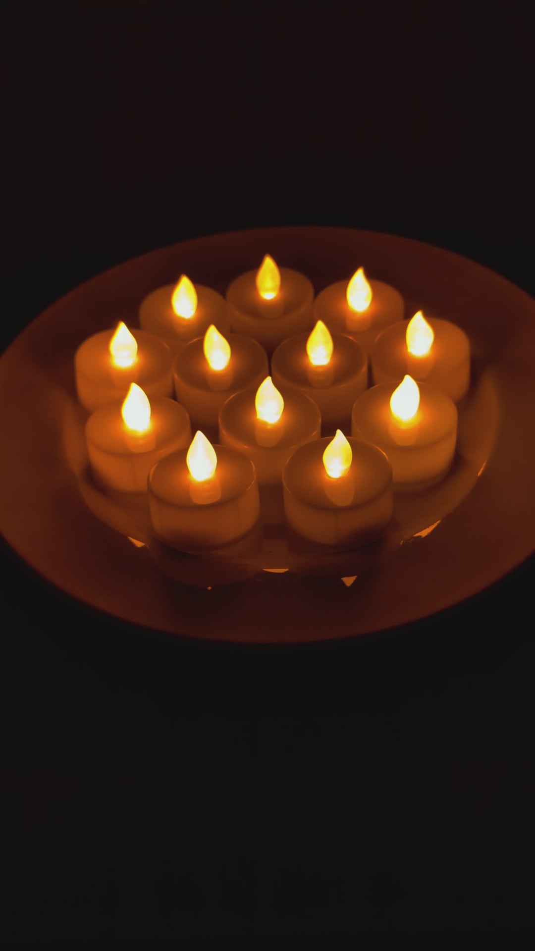 LED Flickering Tea Light Candle