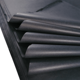 Black Tissue Paper Folds 4