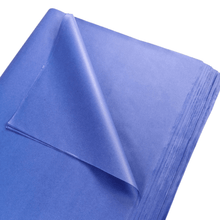 Load image into Gallery viewer, Blue Tissue Paper Corner Fold 2
