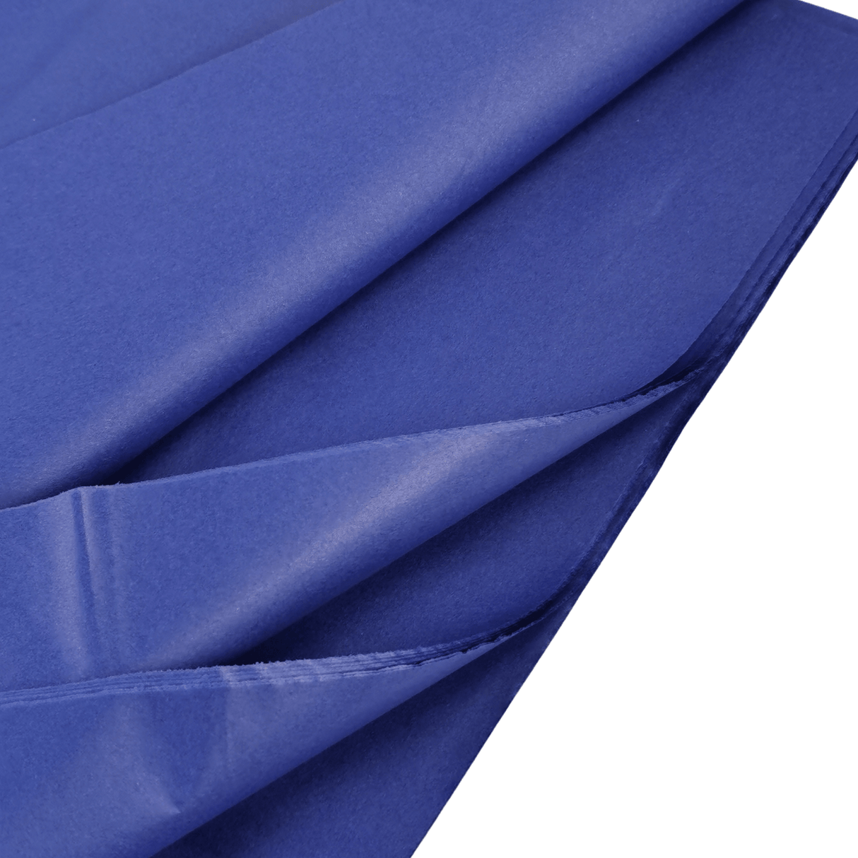 Blue Tissue Paper Folds 1
