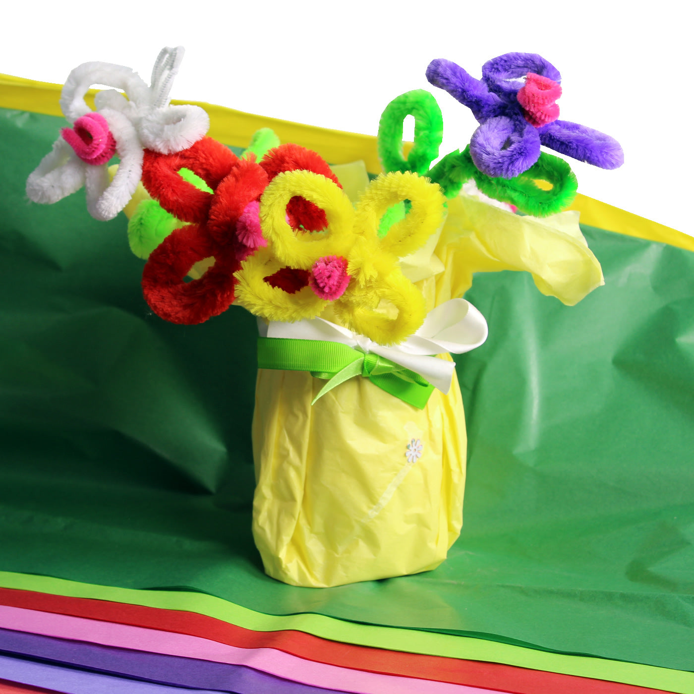 Multi Coloured Tissue Paper