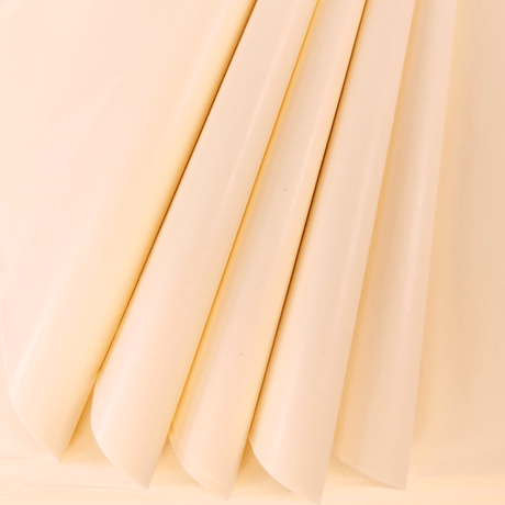 Cream Tissue Paper Folds 3
