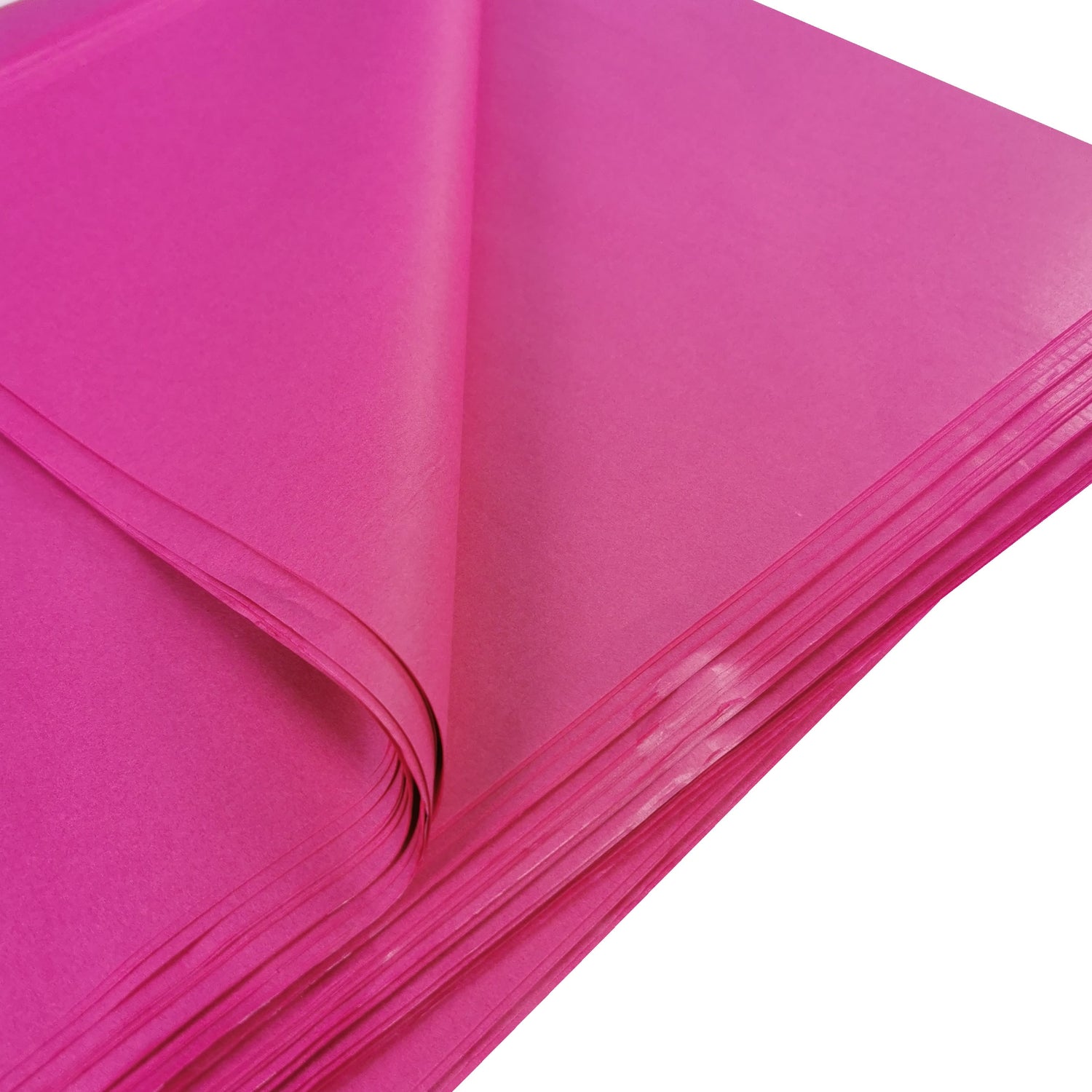 Fuchsia Tissue Corner Fold Close 1