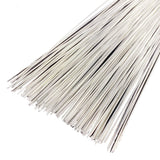 30cm 0.9mm galvanised florist wire, pack of 50