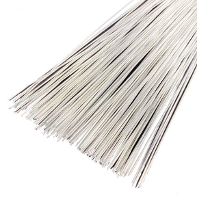 30cm 0.9mm galvanised florist wire, pack of 50