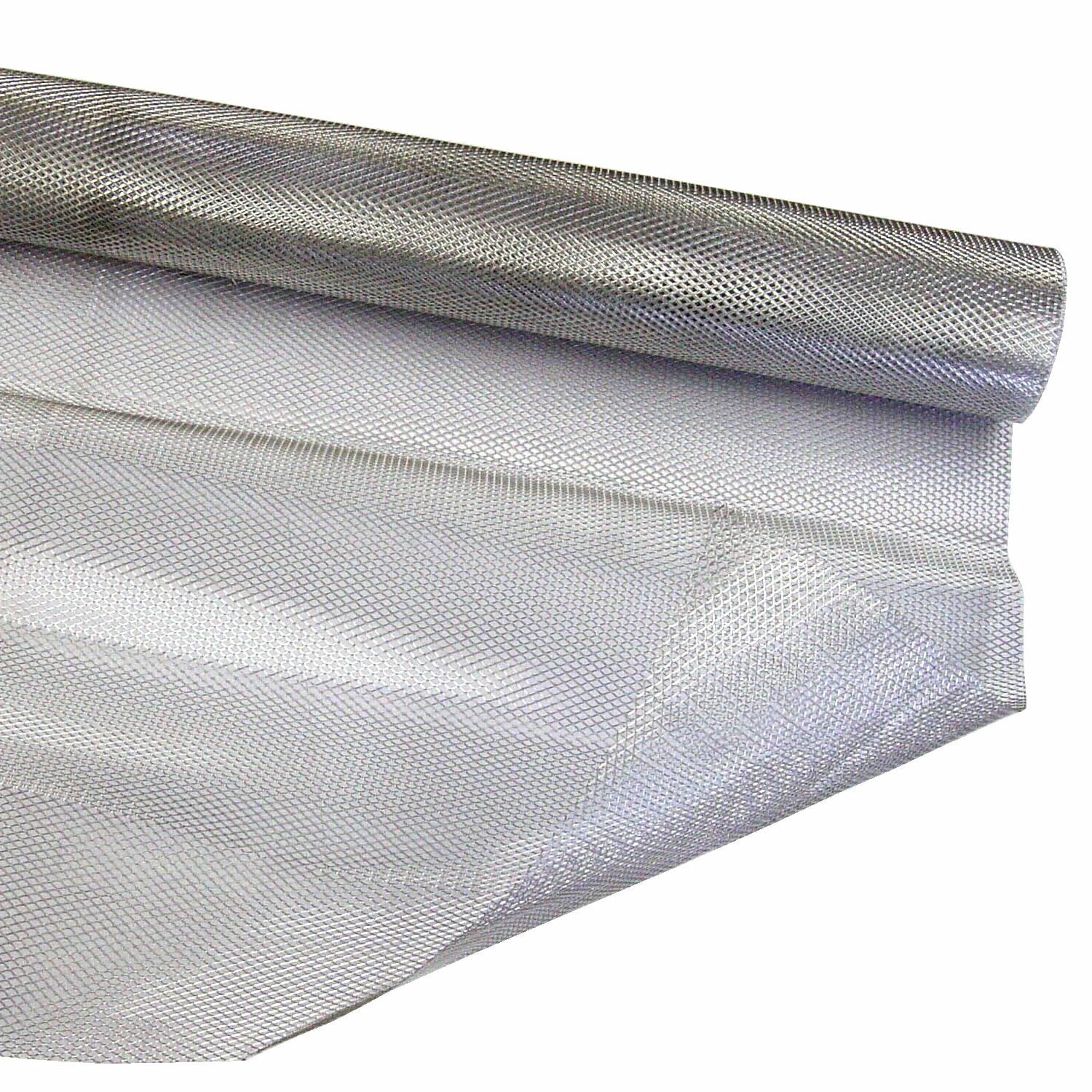 Malla De Alambre De Aluminio Fina Para Modelado - Rollo 500 Mm X 3 M, Agujeros 1x2 Mm, Para Manualidades Y Máscaras
