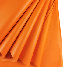 Load image into Gallery viewer, Orange Tissue Paper Fancy Fold 2
