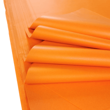Load image into Gallery viewer, Orange Tissue Paper Folds 5
