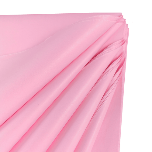 Pink Tissue Paper Fancy Fold 1