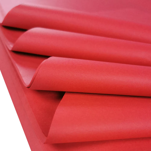 Red Tissue Paper Folds 2