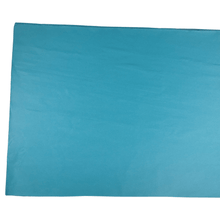 Load image into Gallery viewer, Turquoise Tissue Paper Flat
