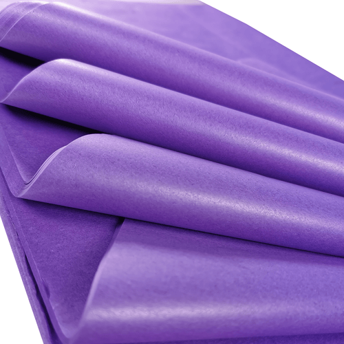 Violet Tissue Paper Folds 4