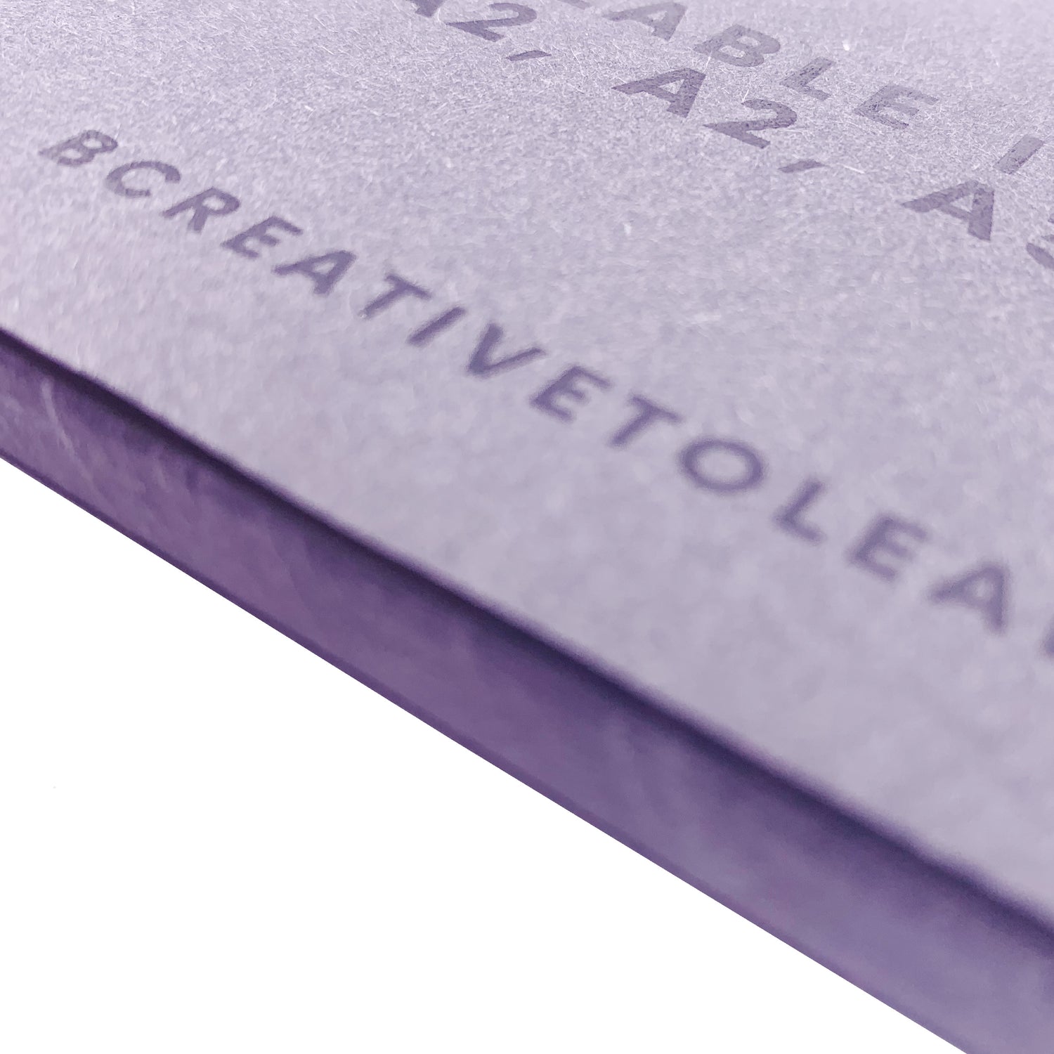 clear printing on sugar paper